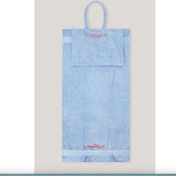 BEACH TERRY TOWEL BAG PEACH FUZZ ONE SIZE - Picture 2 of 4